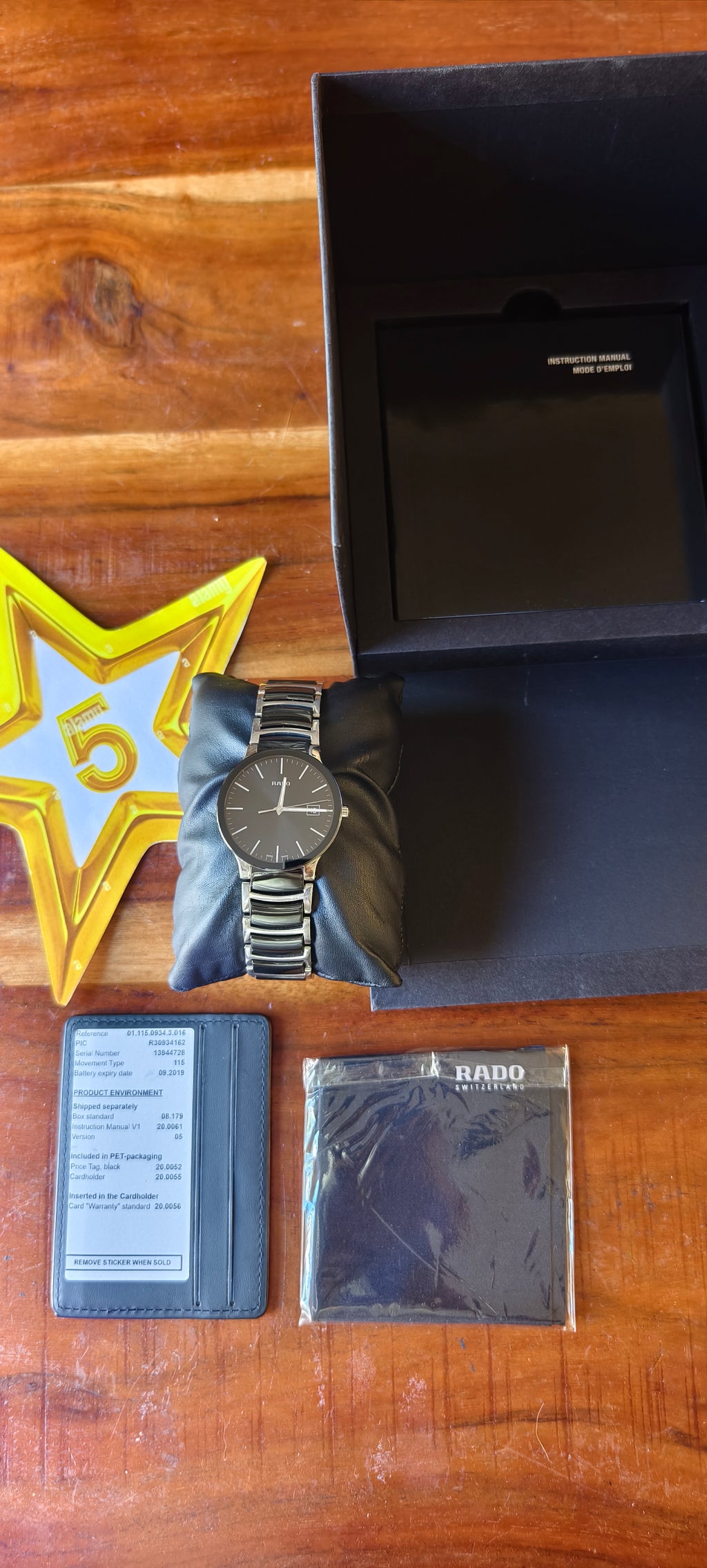 Rado Centrix Top Zustand inkl 12 Monate Garantie