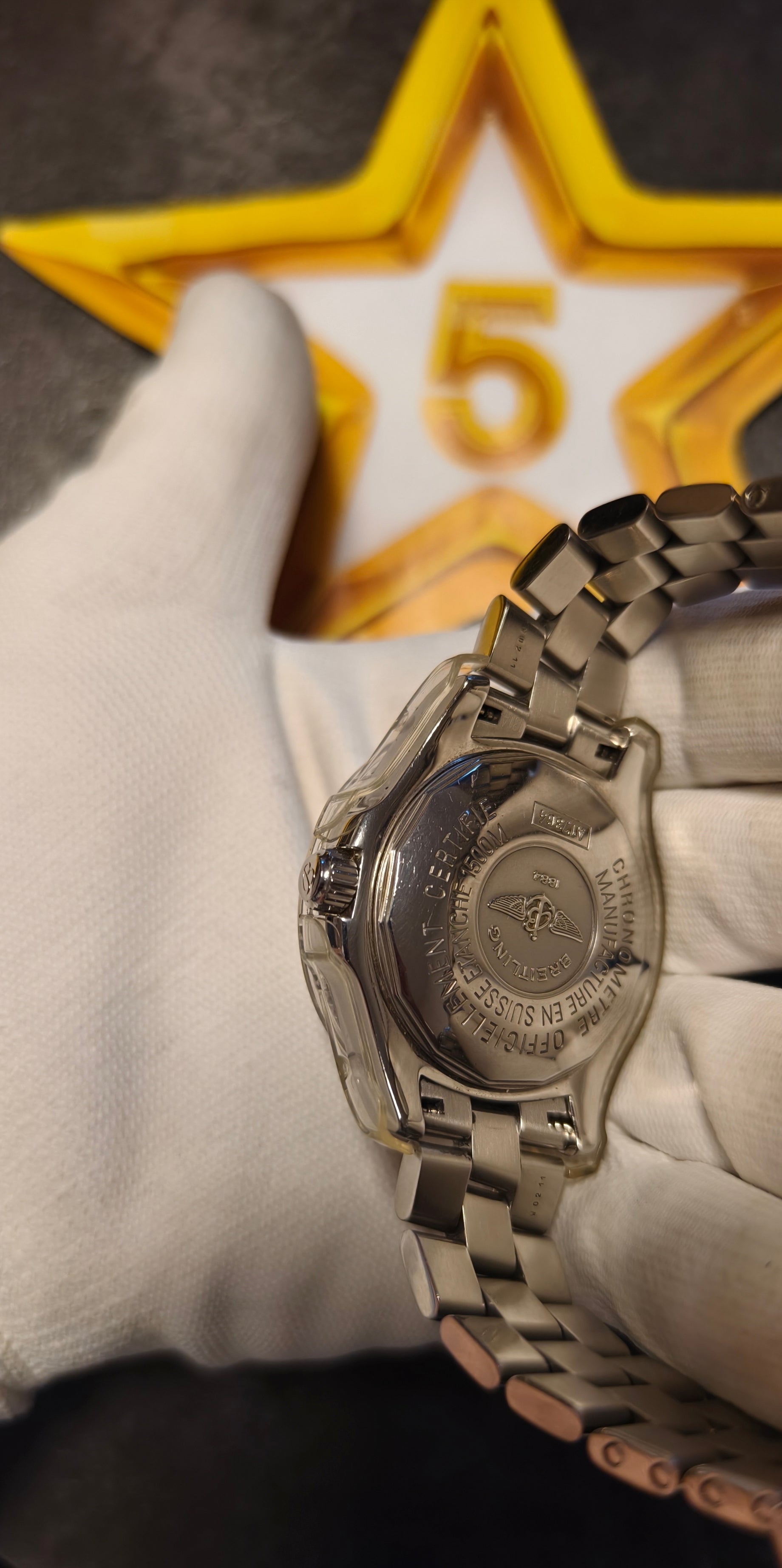 ! TIEFSEE WUNDER ! Breitling Superocean 42 Abyss Fullset inkl 12 Monate Garantie