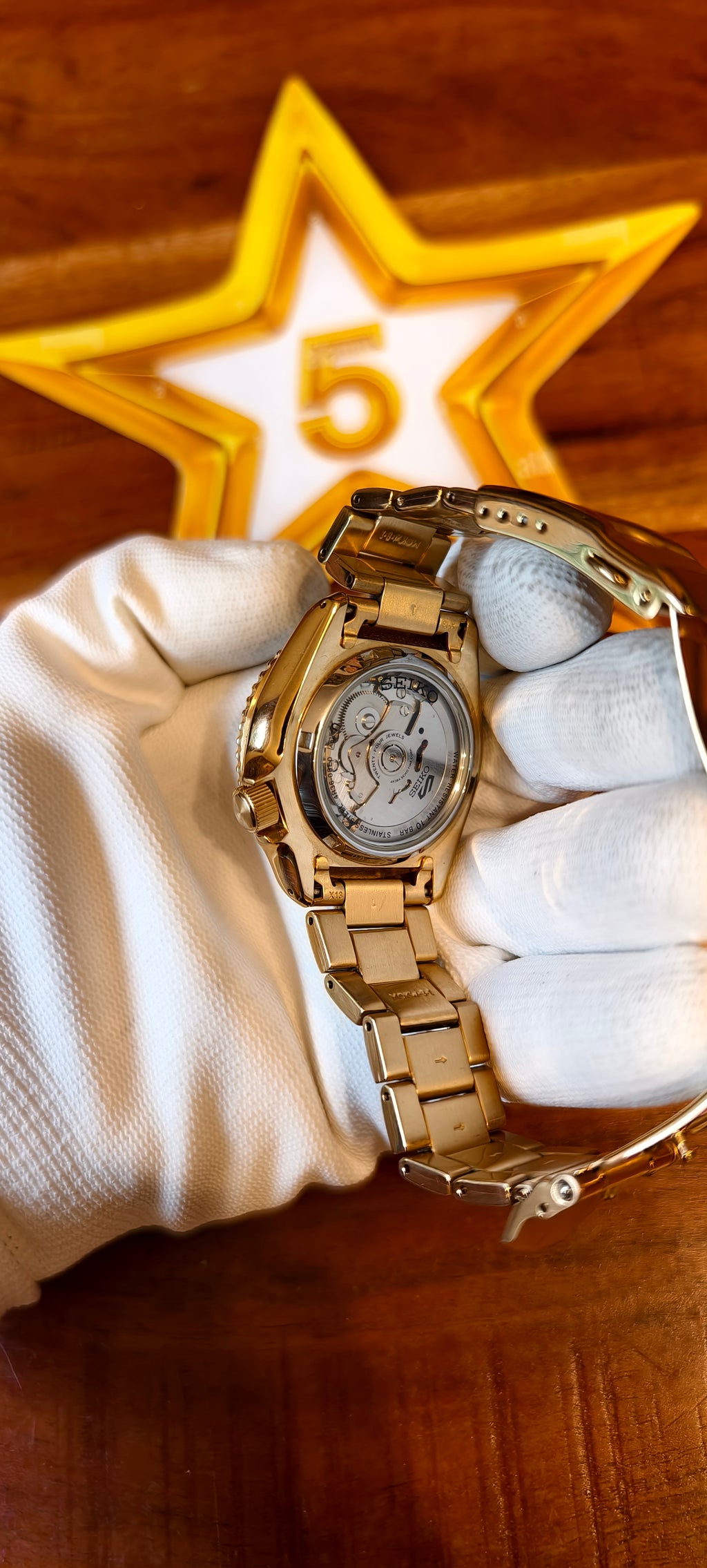 Seiko 5 Sports "Gold"