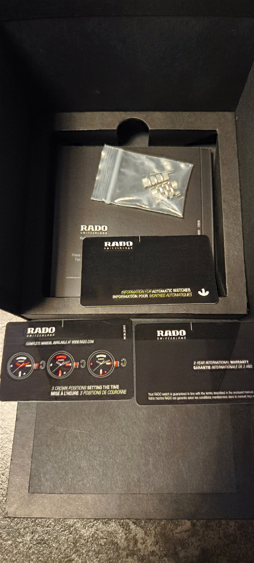 Rado Hypercrome Captain cook "Deep Blue"