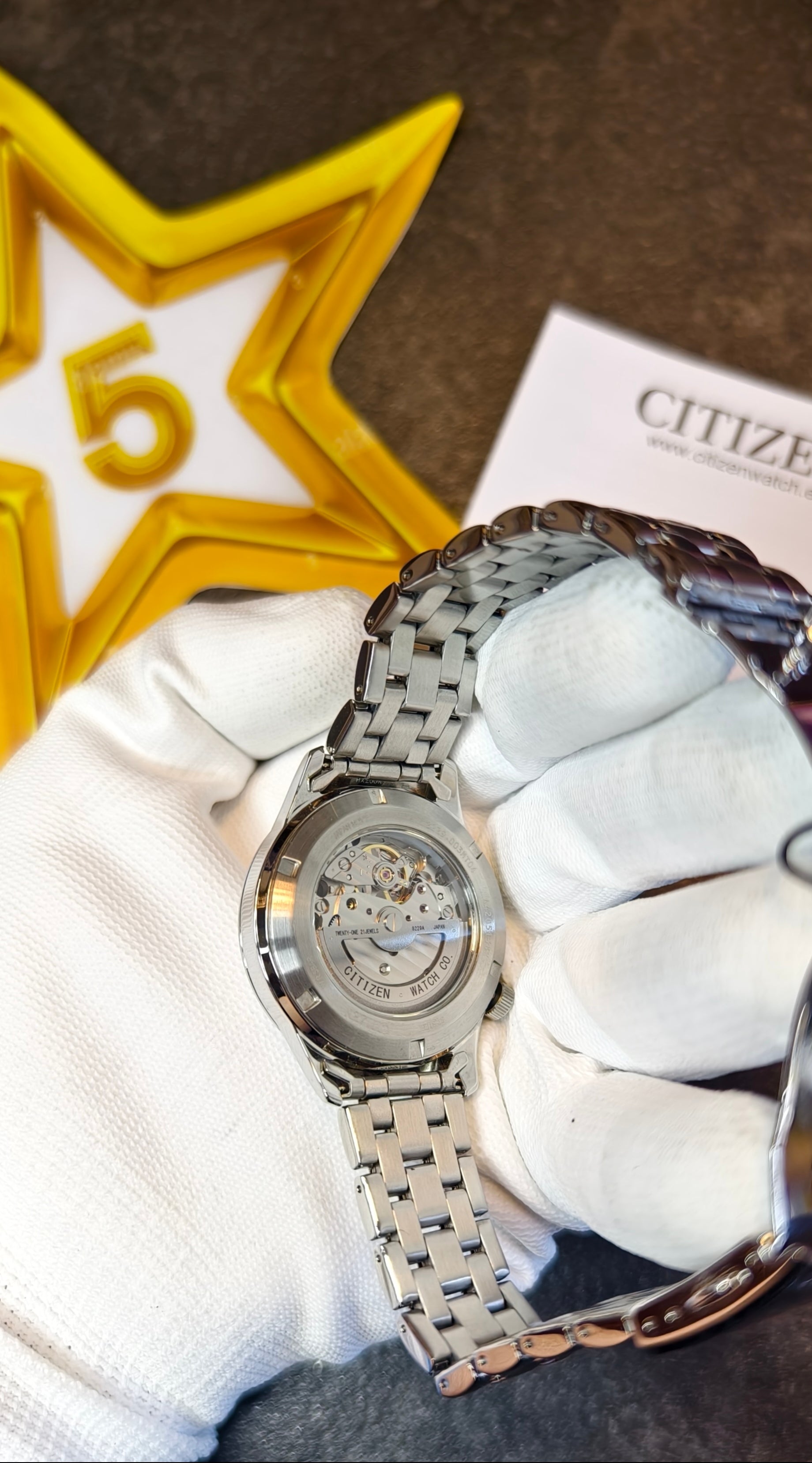 Citizen Automatik Openheart