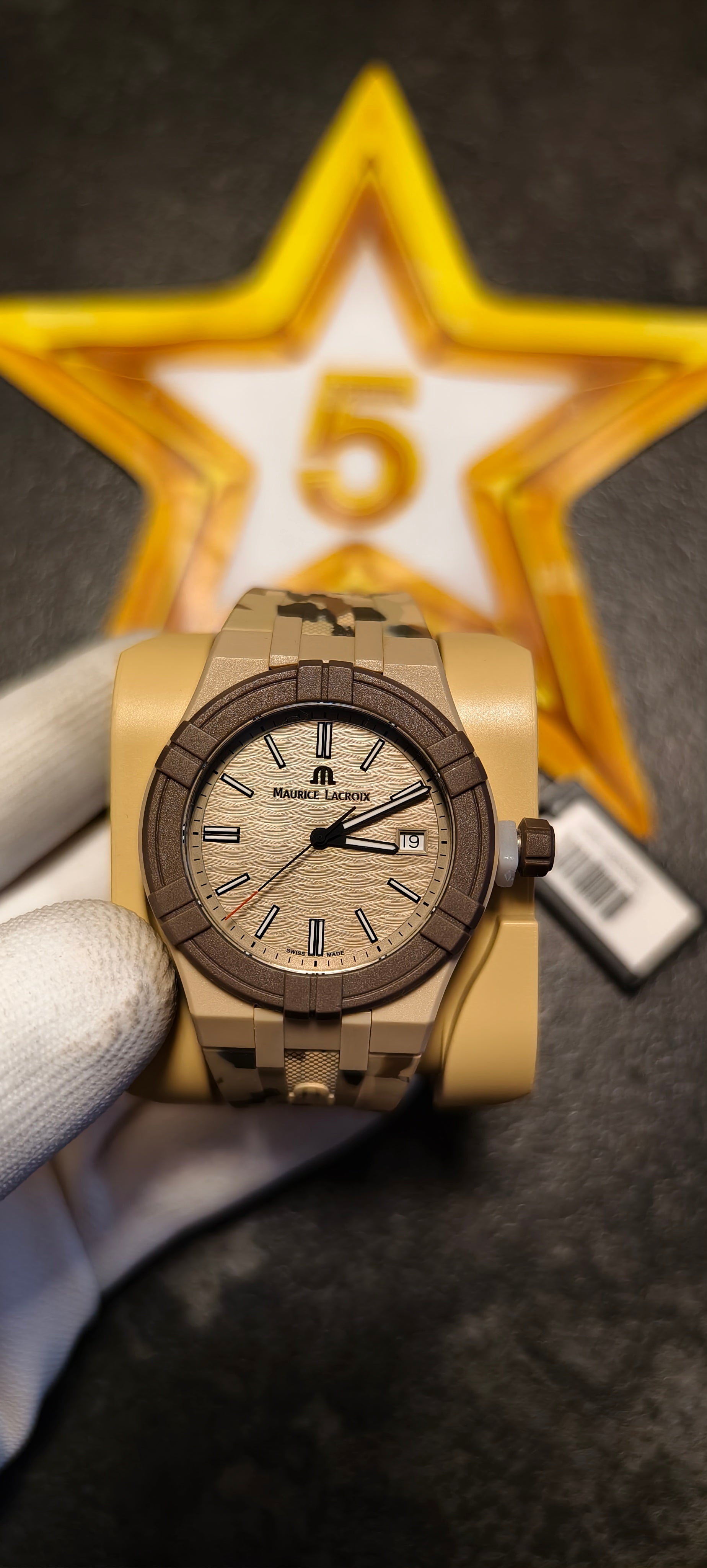 Maurice Lacroix Aikon "Camouflage" inkl 12 Monate Garantie