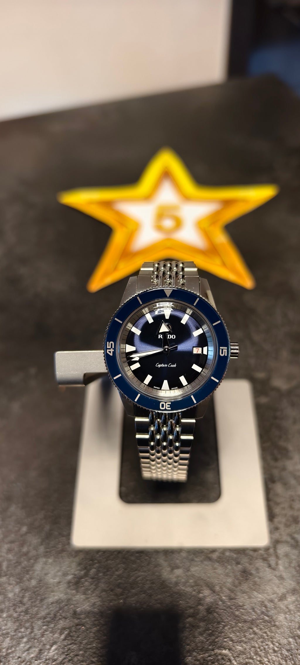 Rado Hypercrome Captain cook "Deep Blue"