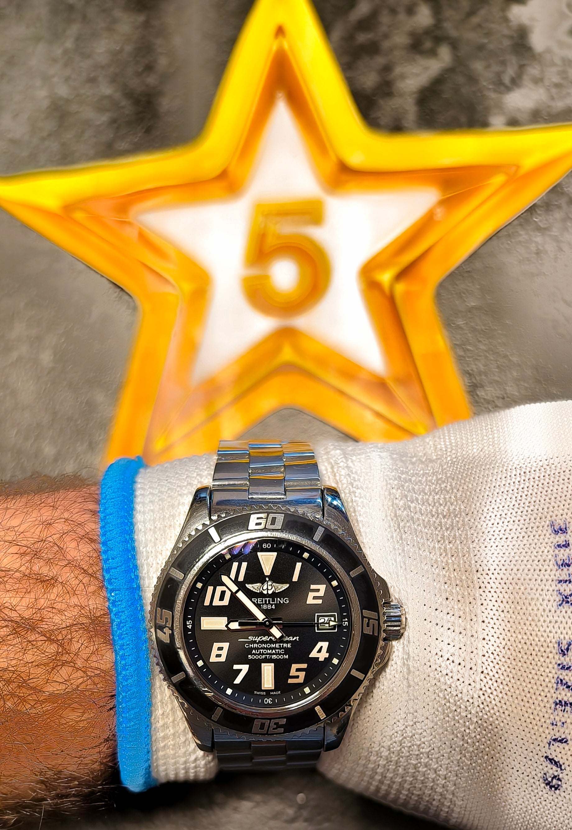 ! TIEFSEE WUNDER ! Breitling Superocean 42 Abyss Fullset inkl 12 Monate Garantie