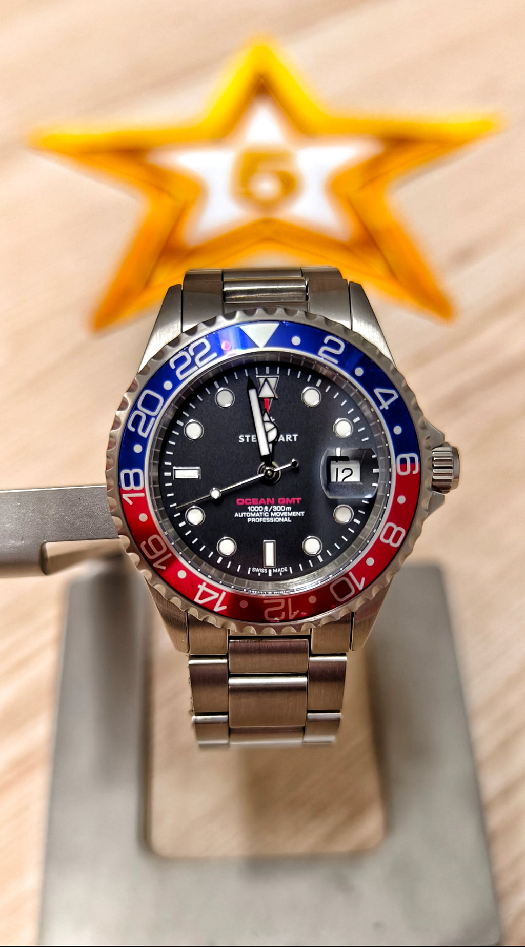 Steinhart OC1 GMT Pepsi inkl 12 Monate Garantie