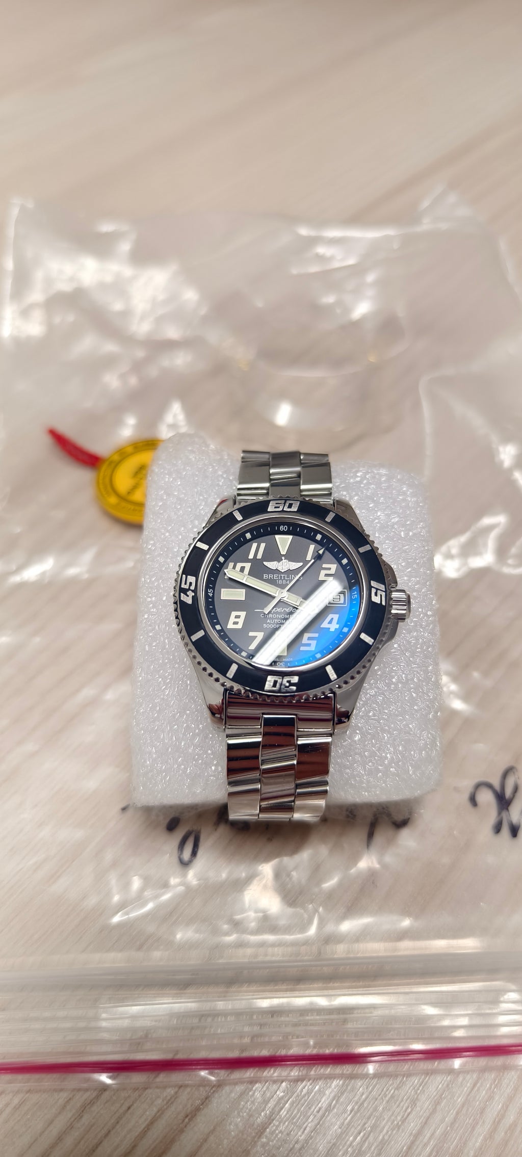 ! TIEFSEE WUNDER ! Breitling Superocean 42 Abyss Fullset inkl 12 Monate Garantie