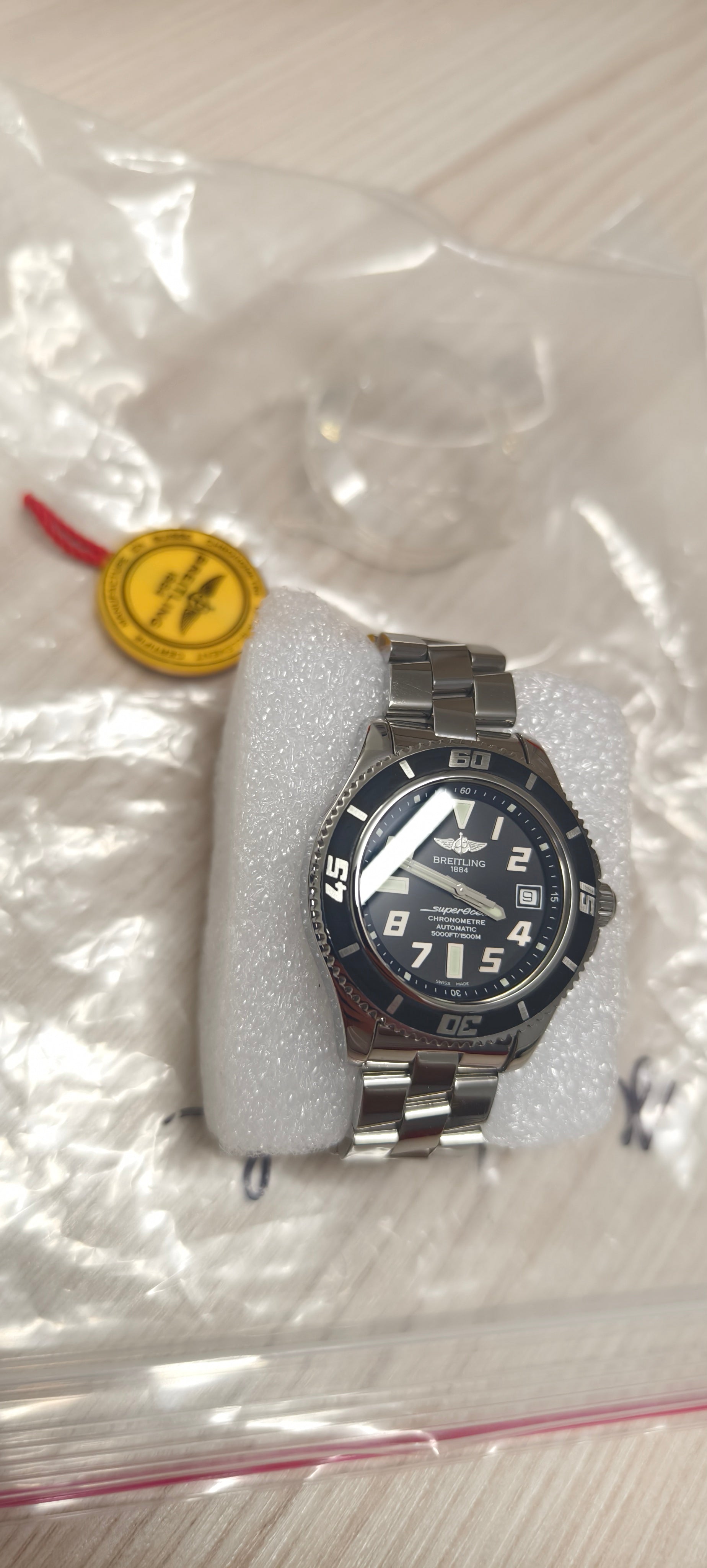 ! TIEFSEE WUNDER ! Breitling Superocean 42 Abyss Fullset inkl 12 Monate Garantie