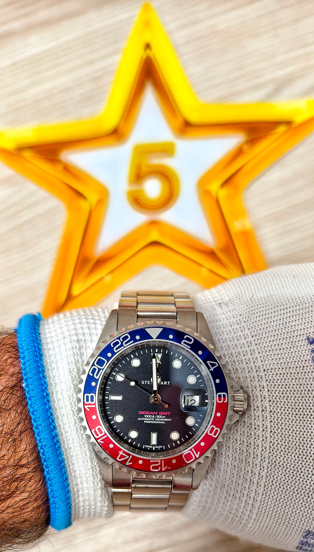 Steinhart OC1 GMT Pepsi inkl 12 Monate Garantie