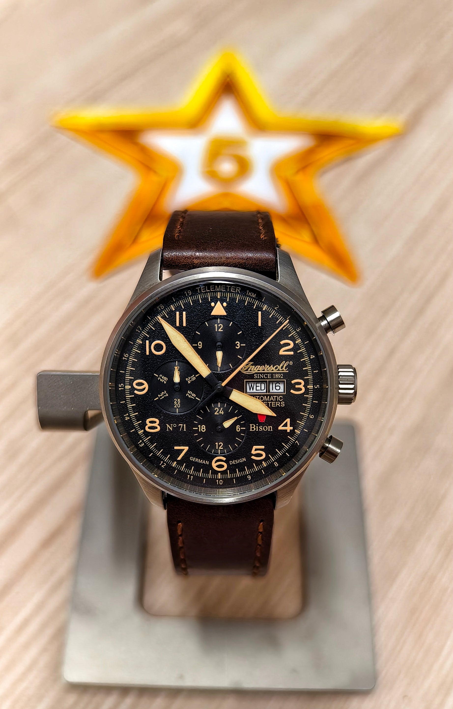 Ingersoll Bison Automatik Limited Edition ! WIE NEU!